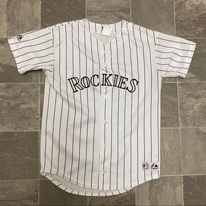 Vintage Majestic Colorado Rockies jersey